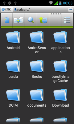 Обзор Fly IQ440 Energie. Скриншоты. ES Проводник
