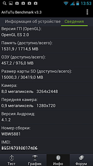 Конфигурация Fly IQ446