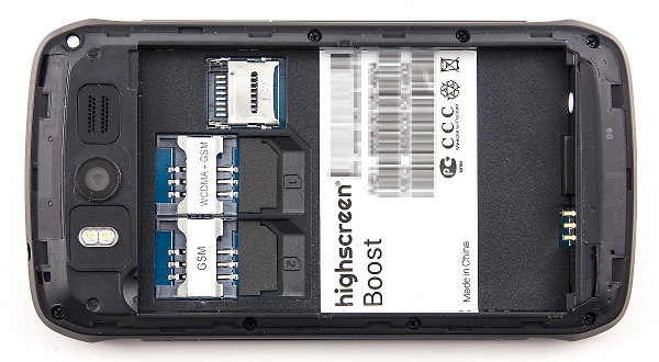 Конструкция Highscreen Boost