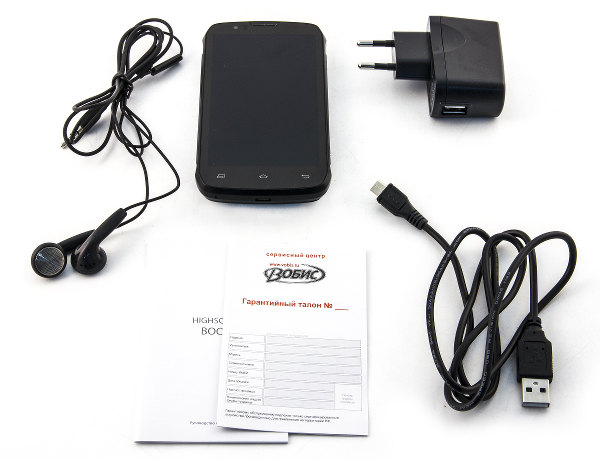 Комплект поставки Highscreen Boost