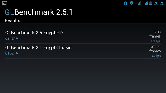 Игровая производительность Highscreen Boost
