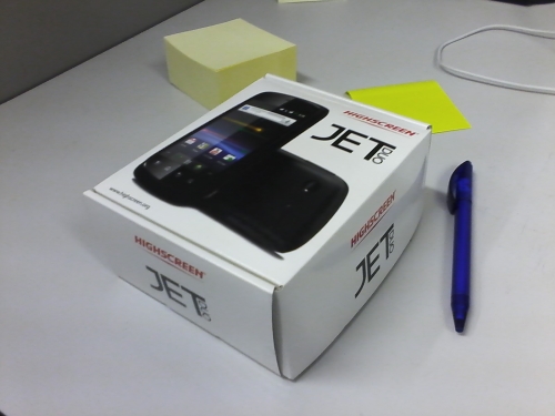 Highscreen Jet Duo пример снимка