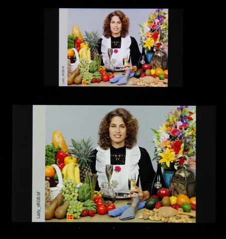 Обзор смартфона Highscreen Omega Prime S. Тестирование дисплея