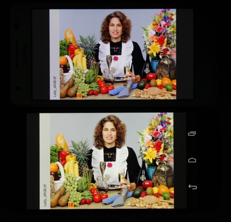 Обзор смартфона Huawei Honor 3. Тестирование дисплея