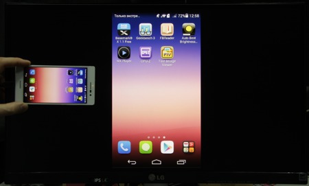 Обзор смартфона Huawei Ascend P7. Тестирование MHL