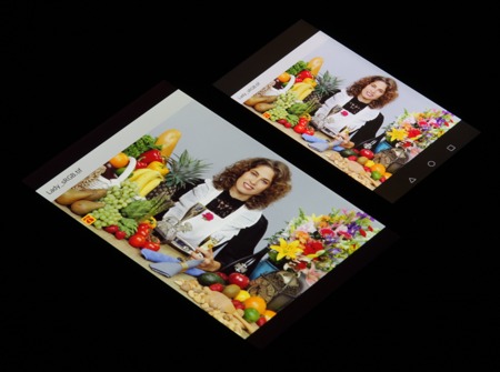 Обзор смартфона Huawei P8. Тестирование дисплея