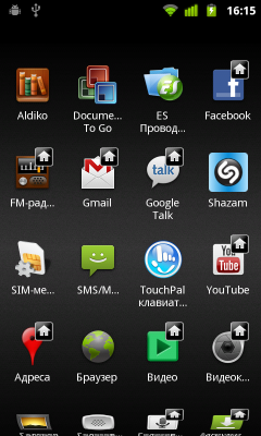 Обзор Huawei Vision. Скриншоты. Список приложений