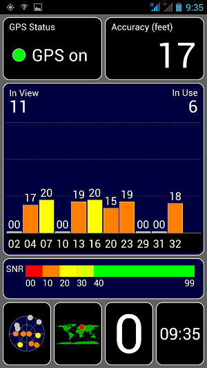 Работа GPS в iocean X7