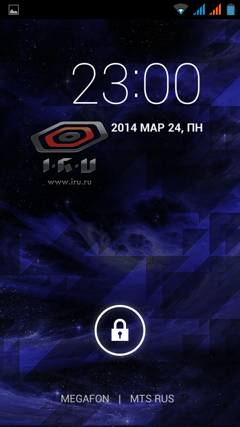 Обзор IRU M5302 Gzhel. Скриншоты. Внешний вид системы и оболочки смартфона