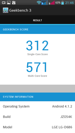 Обзор смартфона LG G Pro Lite Dual