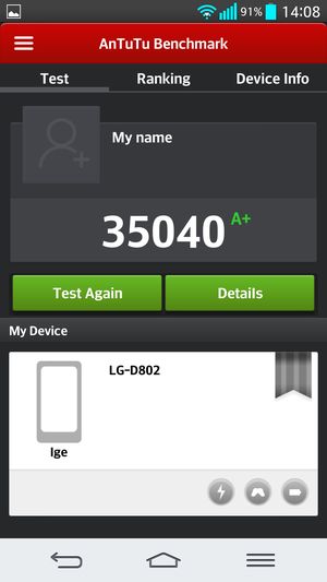 обзор смартфона LG G2