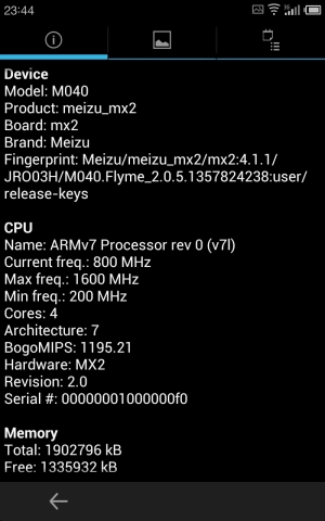 Обзор Meizu MX2