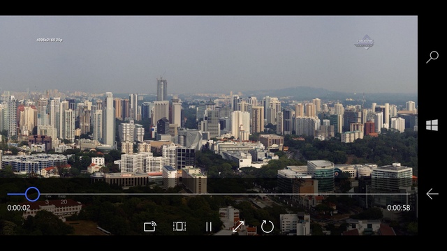 Просмотр видео в Microsoft Lumia 950 XL