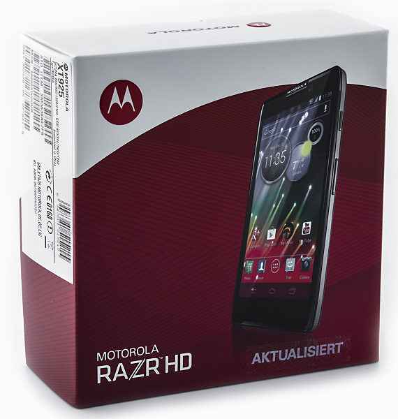 Упаковка Motorola XT925