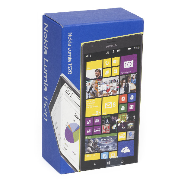 Упаковка Nokia Lumia 1520