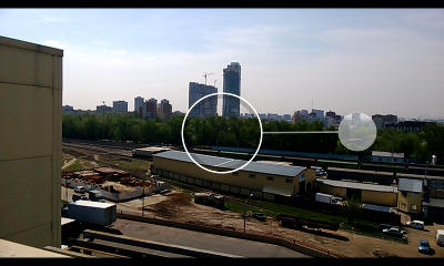 Съемка панорамы в Nokia Lumia 720