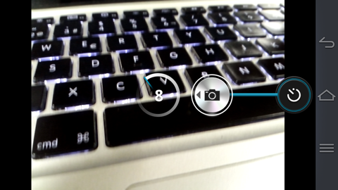 Обзор Pantech Vega Iron. Скриншоты. Настройки камеры