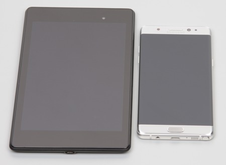 Обзор смартфона Samsung Galaxy Note7. Тестирование дисплея