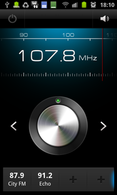 Обзор Samsung Galaxy S Advance. Скриншоты. FM радиоприемник
