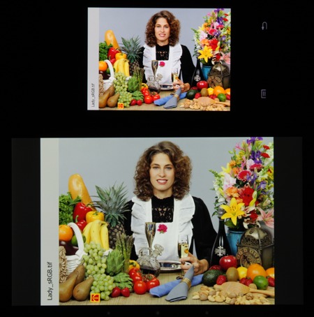 Обзор смартфона Samsung Galaxy S4 Mini (Black). Тестирование дисплея