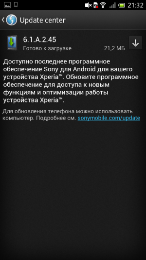 Обзор коммуникатора Sony Xperia acro S