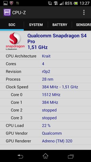 Обзор смартфона Sony Xperia ZR