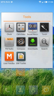 Интерфейс MIUI в Xiaomi Mi-Two