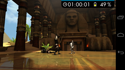 Обзор ZTE V880G. Скриншоты. GLBenchmark