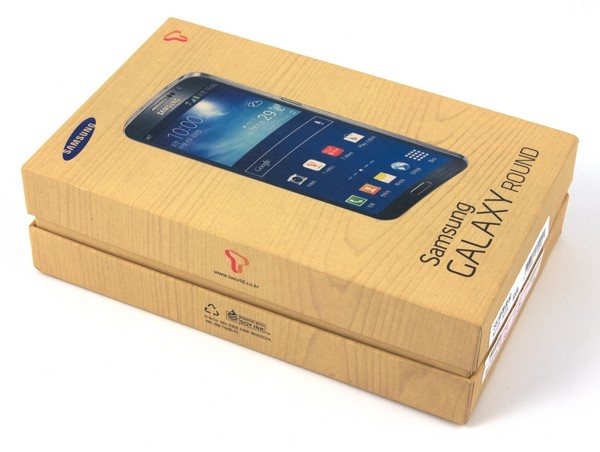 Коробка смартфона Samsung Galaxy Round