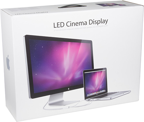 ЖК-монитор Apple LED Cinema Display, Коробка