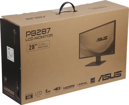 ЖК-монитор Asus PB287Q, коробка