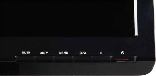 ЖК-монитор ASUS VG23AH, контрольная панель