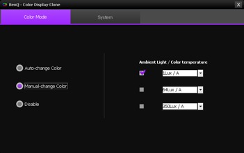 ЖК-монитор BenQ PV270, Color Display Clone
