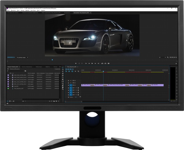 ЖК-монитор BenQ PV270, вид спереди