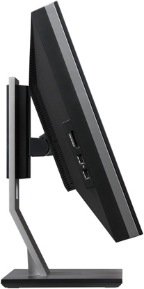ЖК-монитор Dell UltraSharp U2711, Вид сбоку
