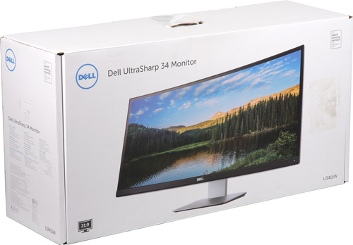 ЖК-монитор Dell UltraSharp U3415W, коробка