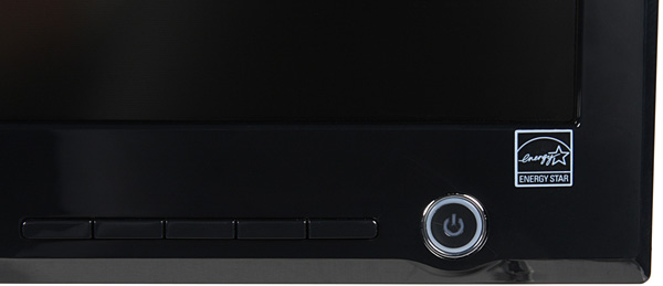 ЖК-монитор LG D2342P, контрольная панель