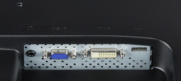 ЖК-монитор LG D2342P, разъемы