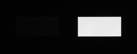 ЖК-монитор LG D2343P, Тест на перекрестные помехи в стереоскопическом режиме