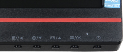 ЖК-монитор AOC g2460Pqu, контрольная панель