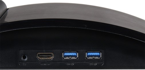 ЖК-монитор Samsung C27A750X, Разъемы