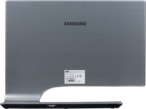 ЖК-монитор Samsung S27A950D, Вид сзади