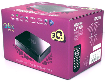 Медиаплеер 3Q Q-bix F260HW