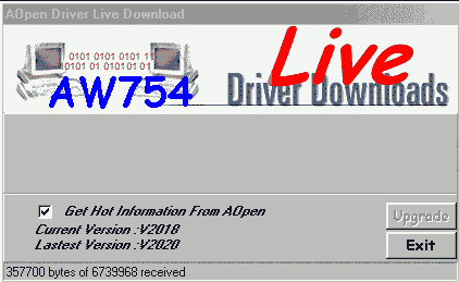 AOpen AW754 Driver Downloads