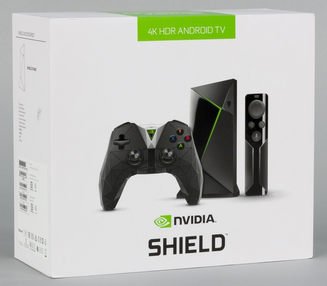 Упаковка Nvidia Shield TV