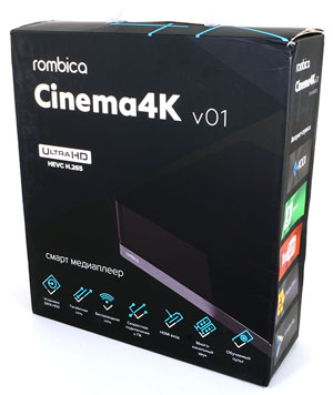 Android-приставка Rombica Cinema 4K