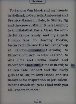 Nook Simple Touch GlowLight настройки чтения