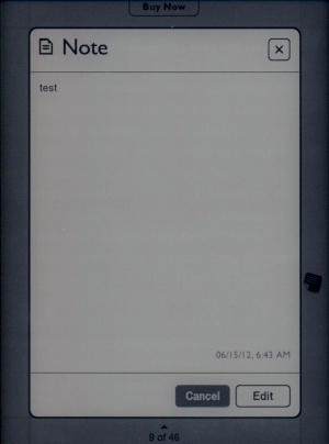 Nook Simple Touch GlowLight настройки чтения