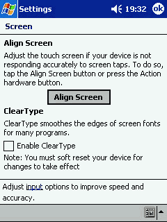 �������� �������� �� ����� Enable ClearType