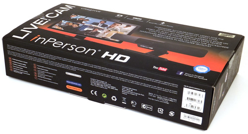 Веб-камеры Creative Live! Cam inPerson HD VF0720 и Creative Live! Cam Connect HD VF0750